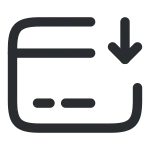 Card Receive SVG Icon